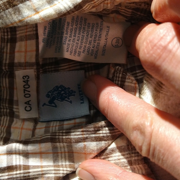 Size 0-3 months U.S. Polo Assn. Matching set shirt vest - Picture 13 of 16